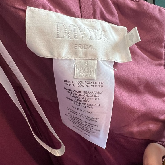 David’s Bridal Bridesmaid Dress - Picture 3 of 4